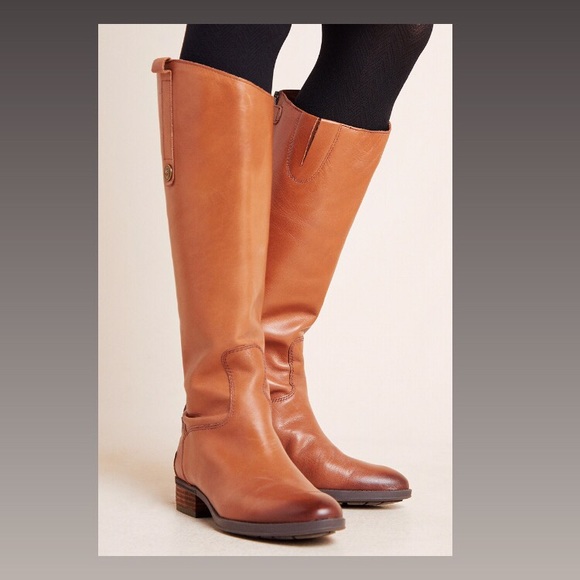 tan wide calf boots